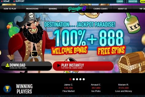 paradise casino promo code